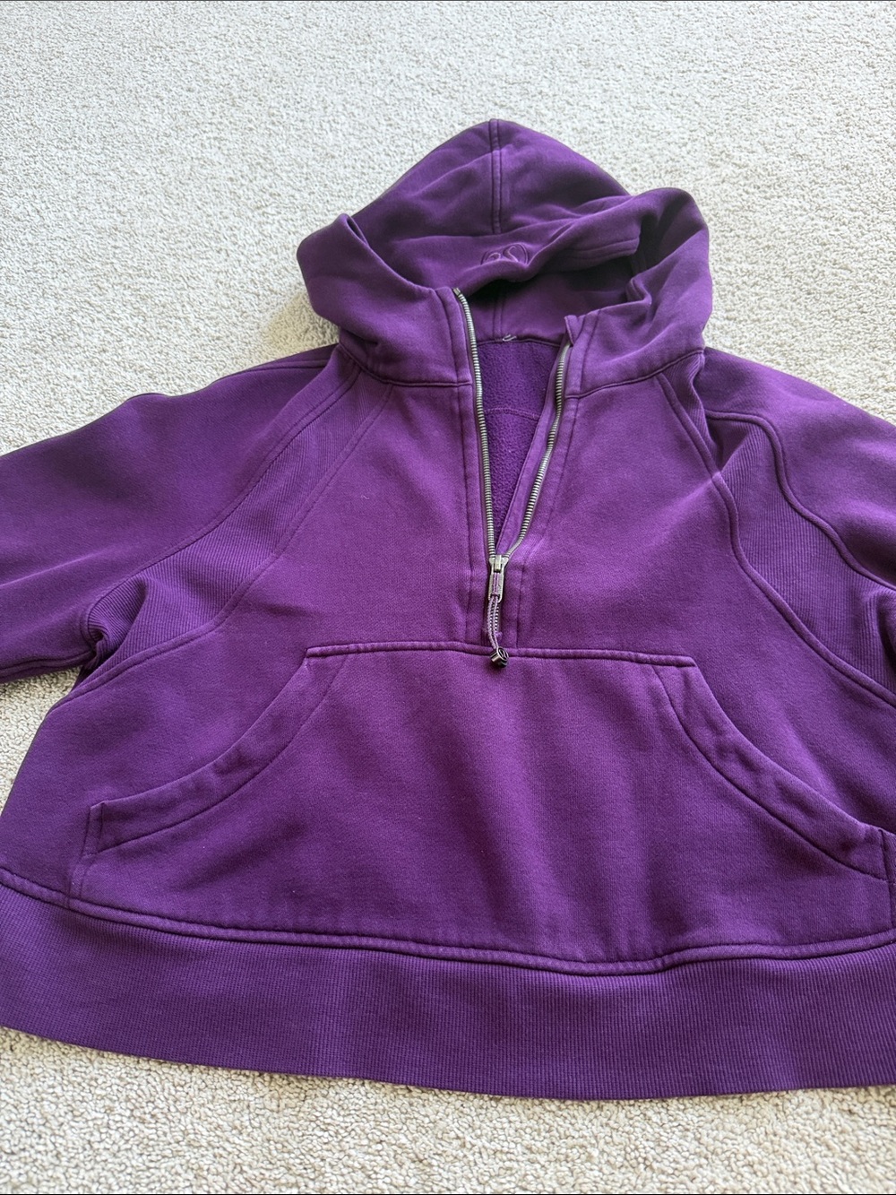 lululemon athletica Purple Half-Zip Hoodie - Picture 2 of 6
